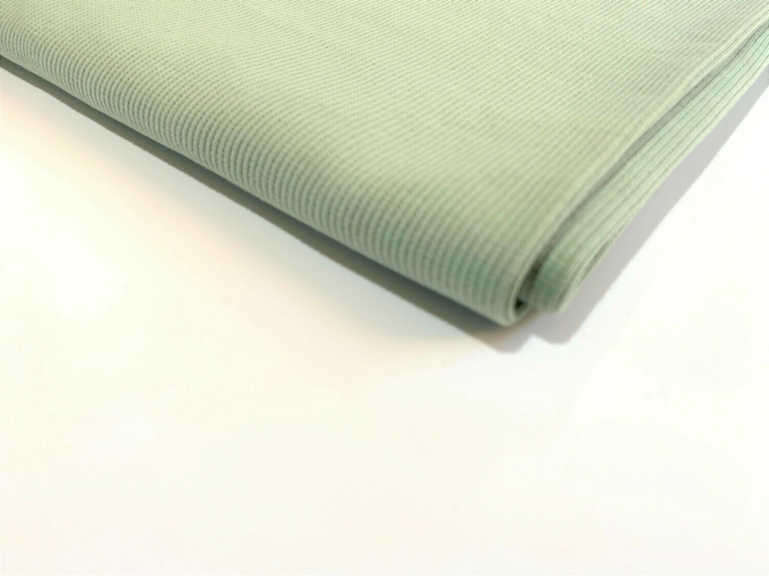 2x2 Ribbing | Light Tea Green | 115cm Wide