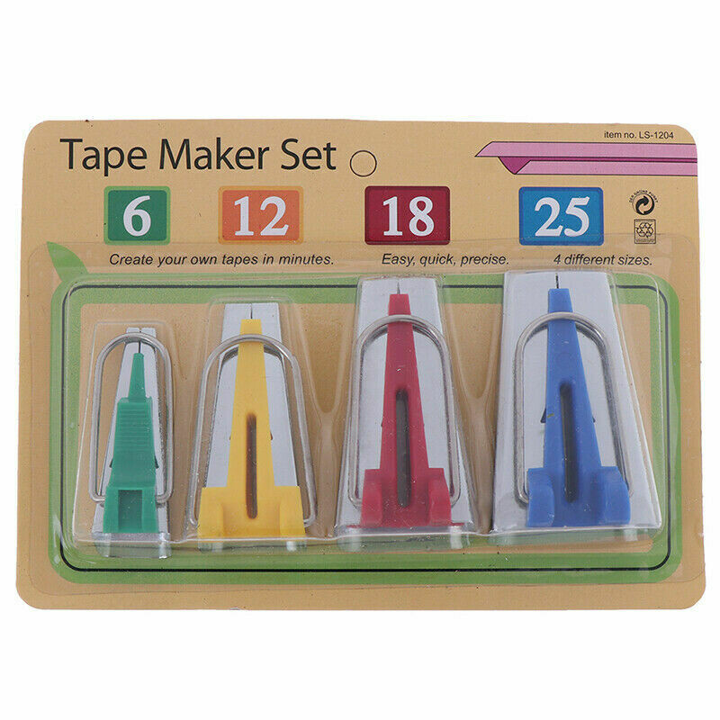 Bias Tape Maker 4-Set
