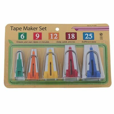 Bias Tape Maker 5-Set
