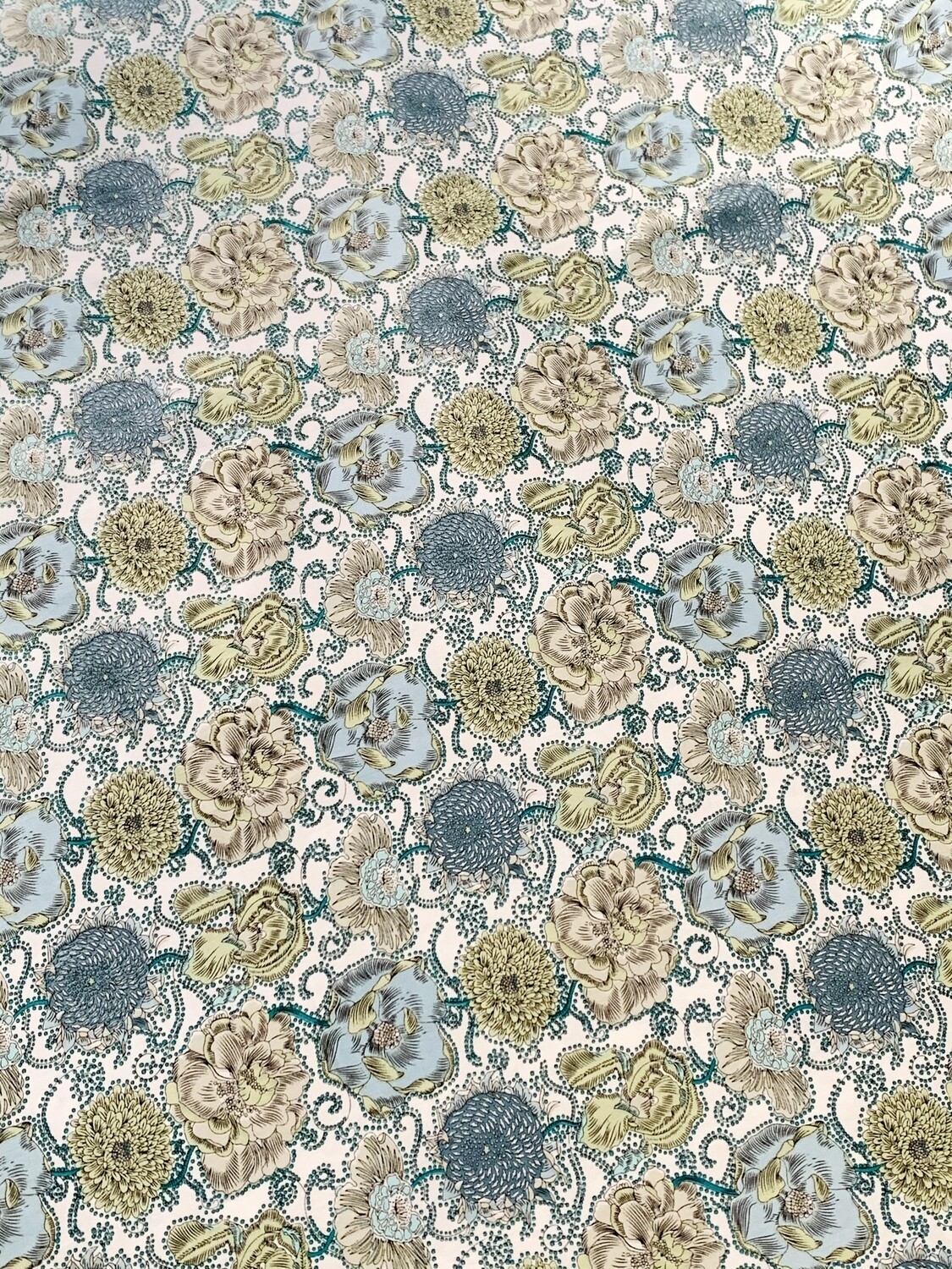 Elegant Florals | Premium Cotton Poplin | 145cm wide