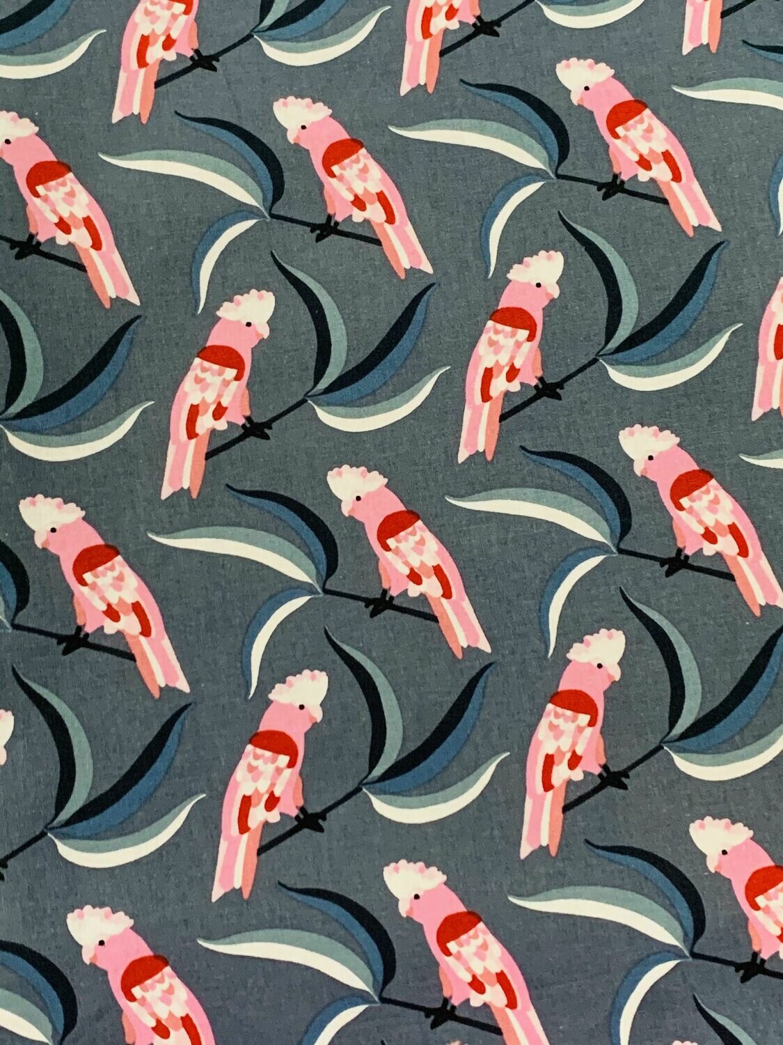 Galah | Quilting Cotton | 112cm wide - 0.6m Piece