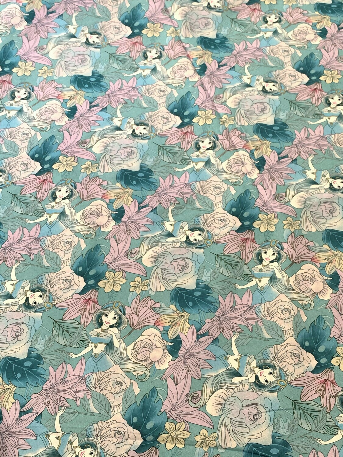Jasmine Floral | Licensed Quilting Cotton | 112cm wide - 0.45m Piece