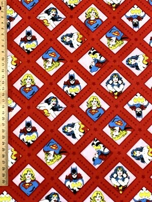 Superwoman | Licensed Quilting Cotton | 112cm wide