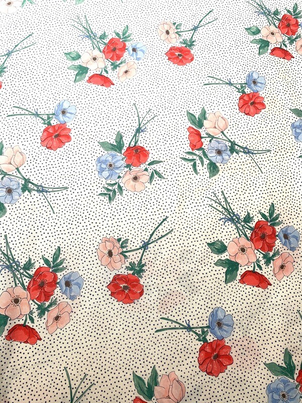 Camelia Trio | Cotton Woven | 150cm wide