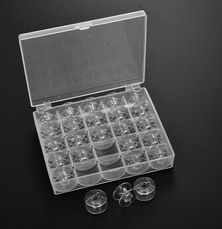 Bobbin Storage Box with Bobbins