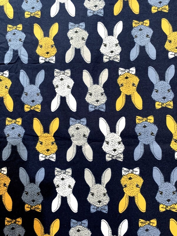 Hello Gentlemen | Cotton Flannelette | 112cm wide