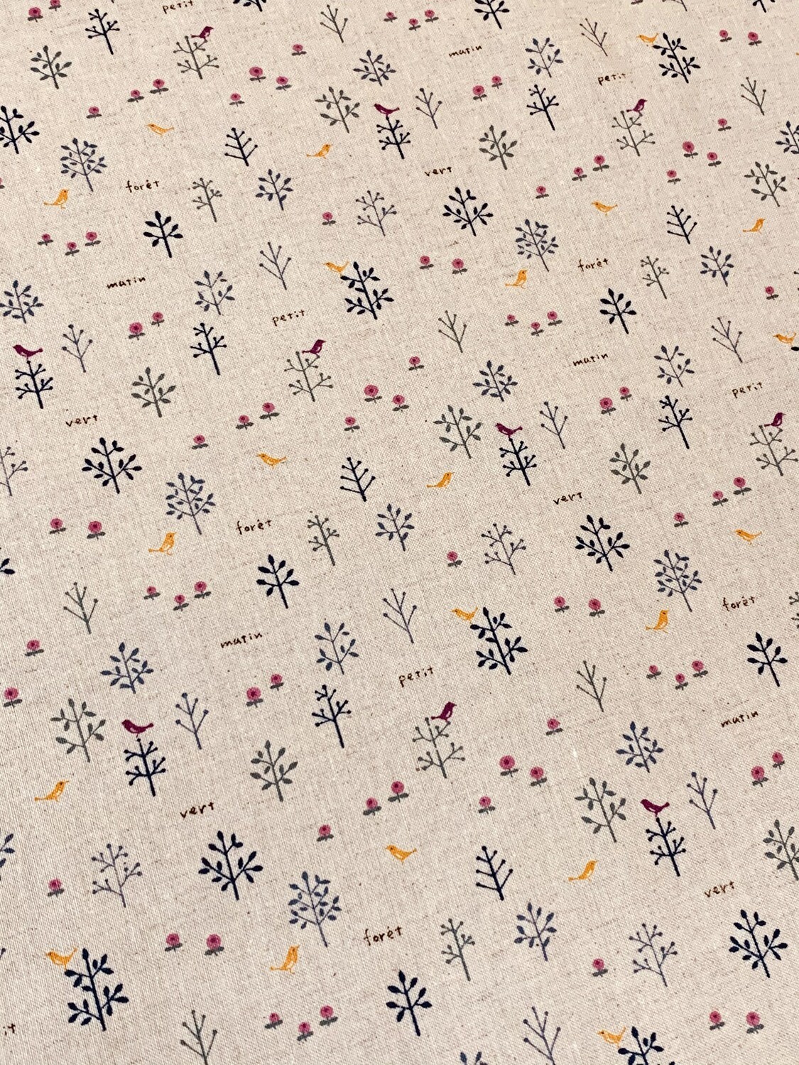 Petit Tree | Upholstery Linen | 110cm wide