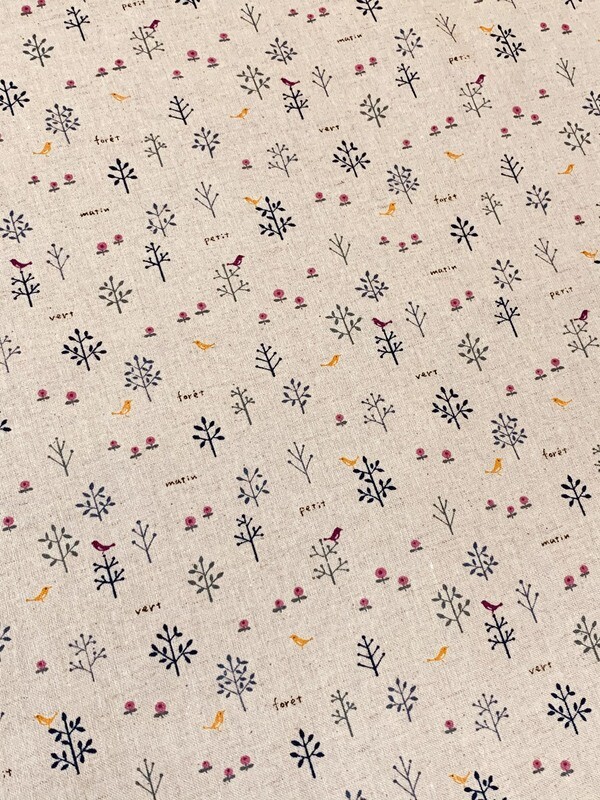 Petit Tree | Upholstery Linen | 110cm wide