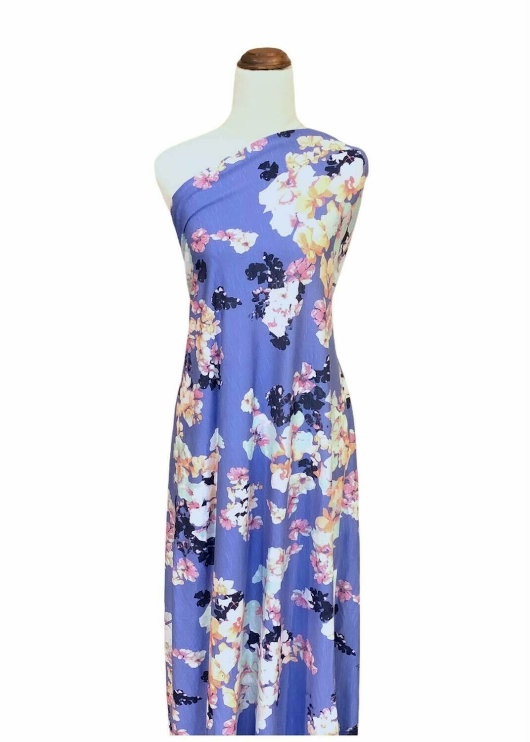 Lilac Romance | Rayon Spandex | 170cm Wide - 0.65m Piece