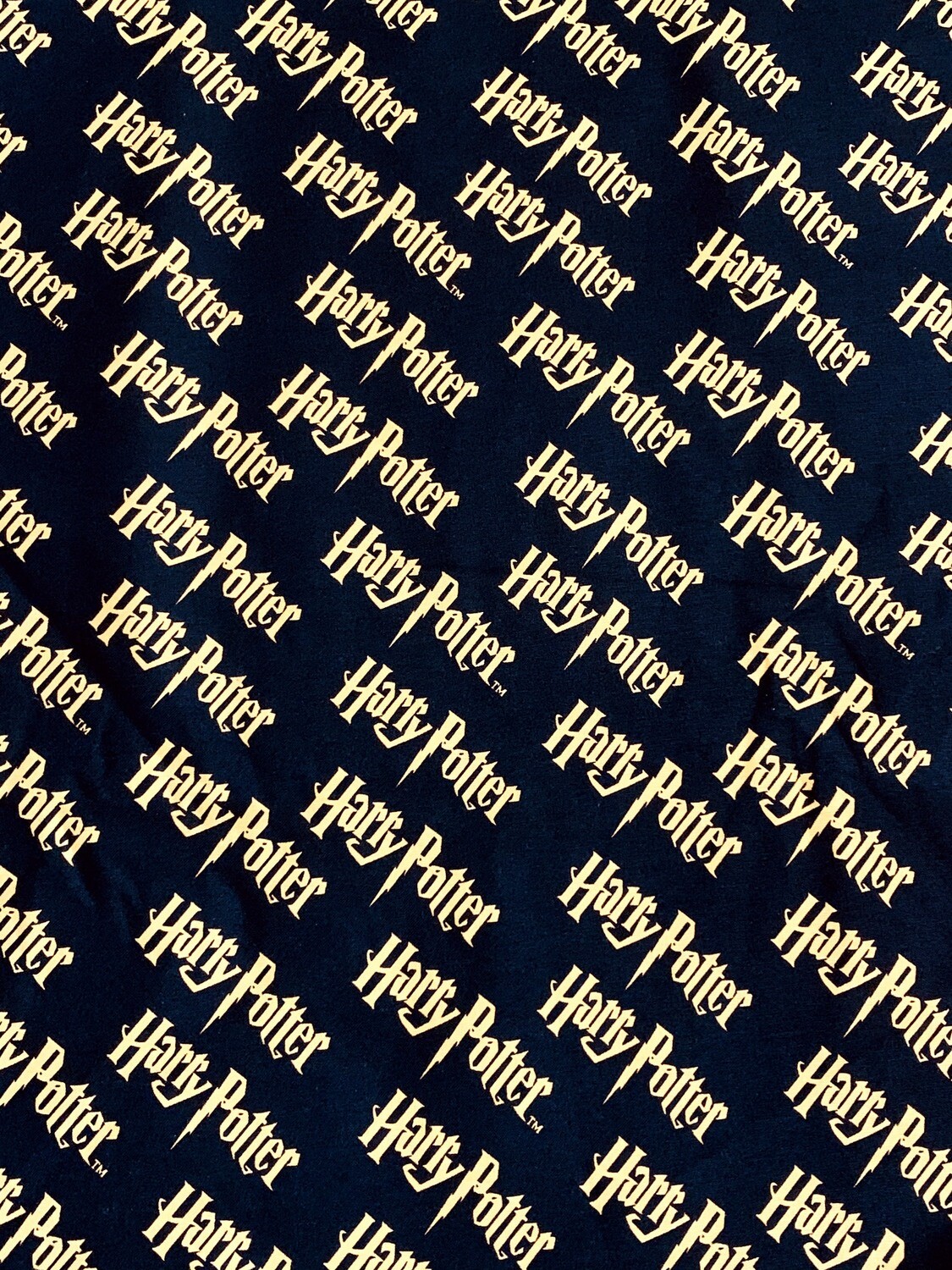 Harry Potter Logo | Licensed Quilting Cotton | 112cm wide