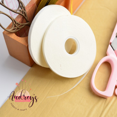 Washaway Water Soluble Double-sided Tape | 6mm Wide, 20m Roll