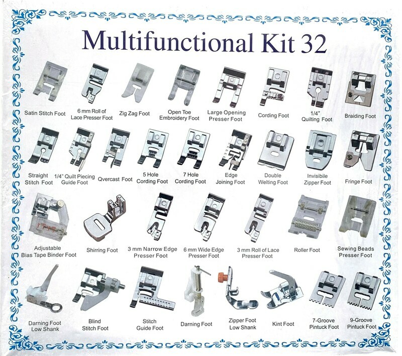 32-Feet Presser Feet Set