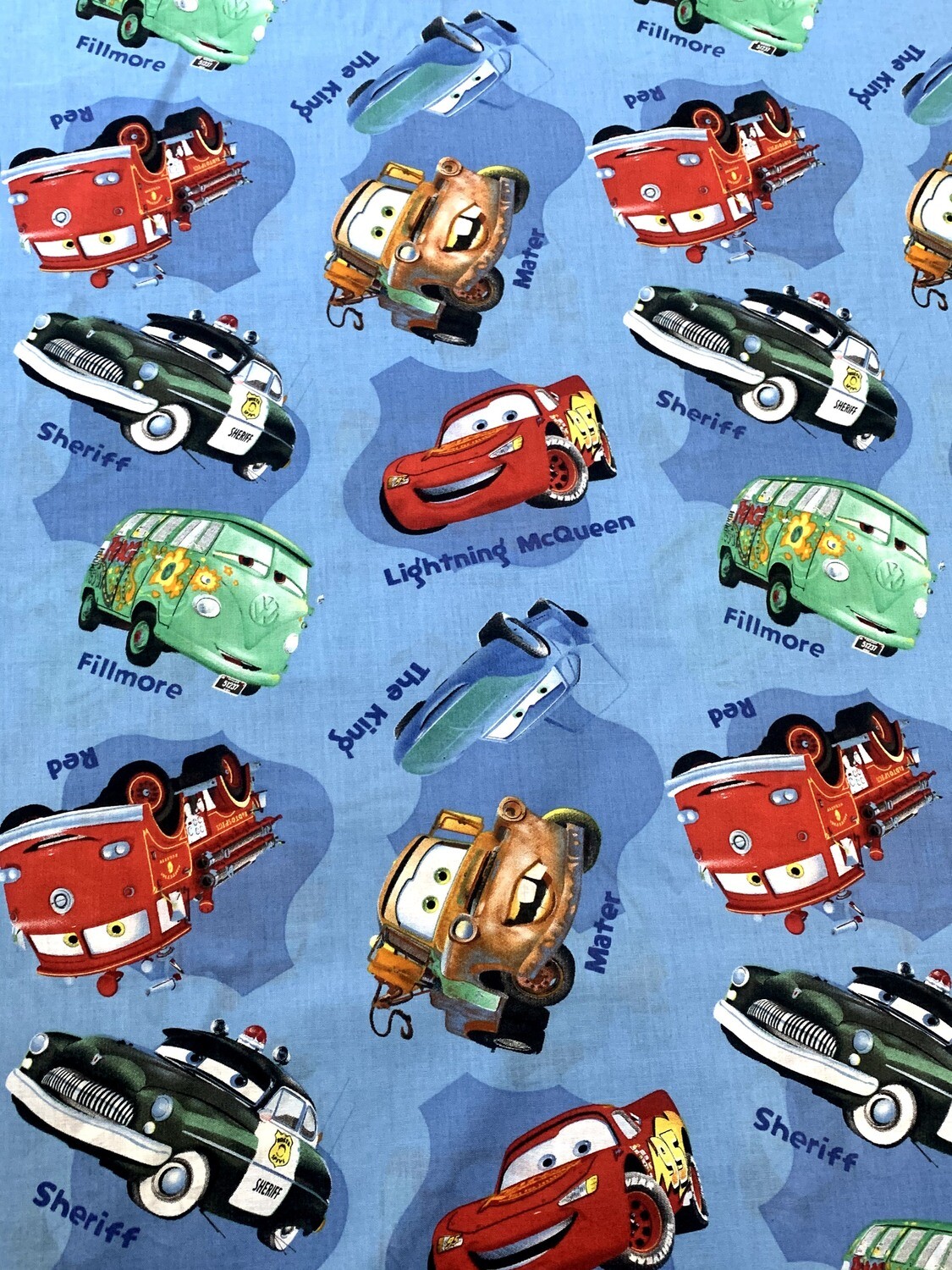 Cars, Character Toss | Licensed Quilting Cotton | 112cm wide
