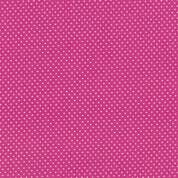 Hot Pink, Microdots | Quilting Cotton | 112cm Wide