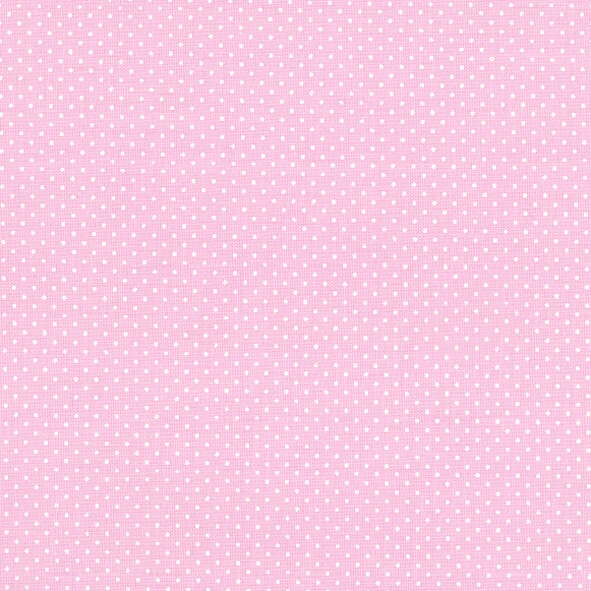 Candy Pink, Microdots | Quilting Cotton | 112cm wide - 1.05m Piece