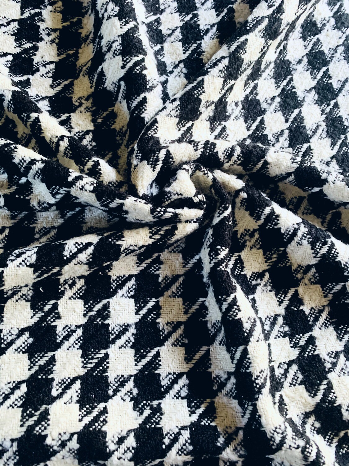 Monochrome | Boucle Suiting Fabric | 150cm Wide