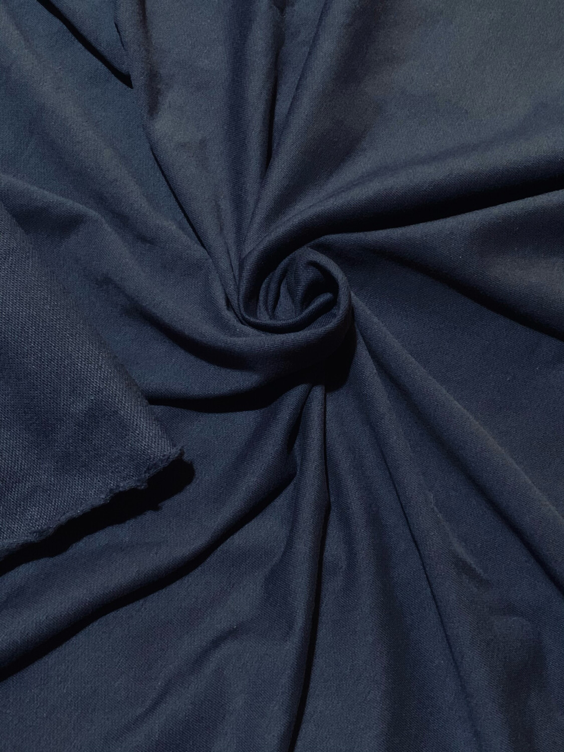 Dark Navy | Stretch French Terry Solids, 280gsm | 165cm WIde