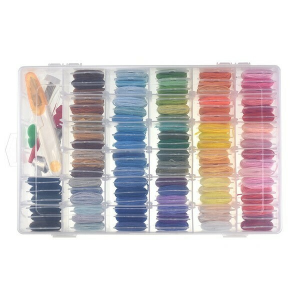36 Compartment Storage Box with Removable Dividers
