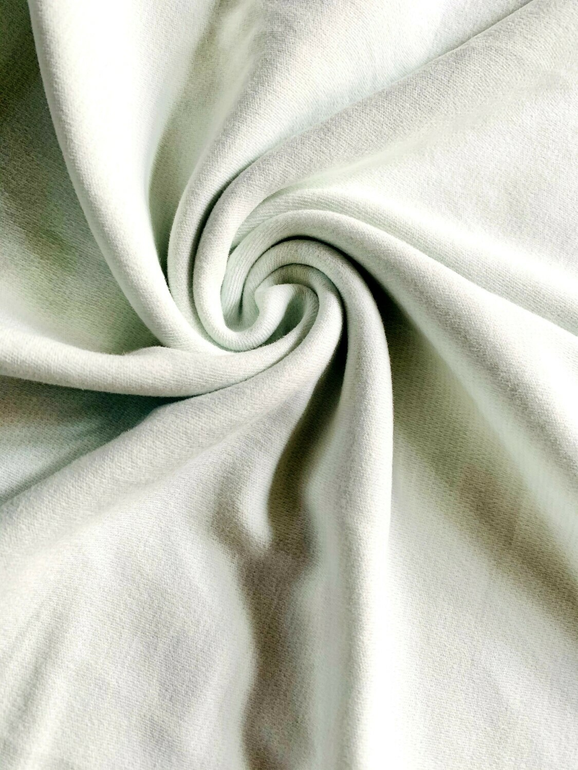 Light Pastel Green | Combed Cotton Lycra Solid, 260gsm | 190cm Wide