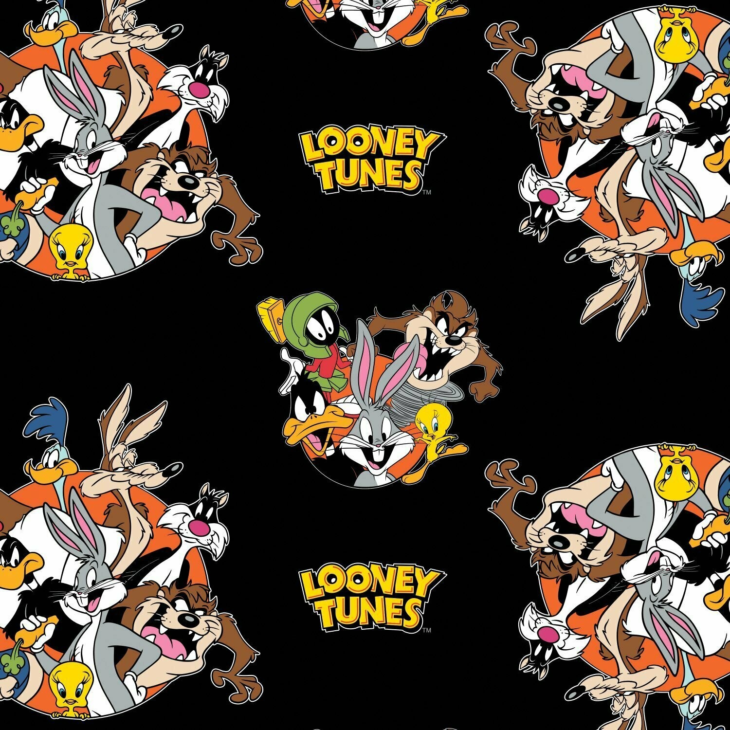 Looney Tunes, That's All Folks! | Licensed Quilting Cotton | 112cm wide