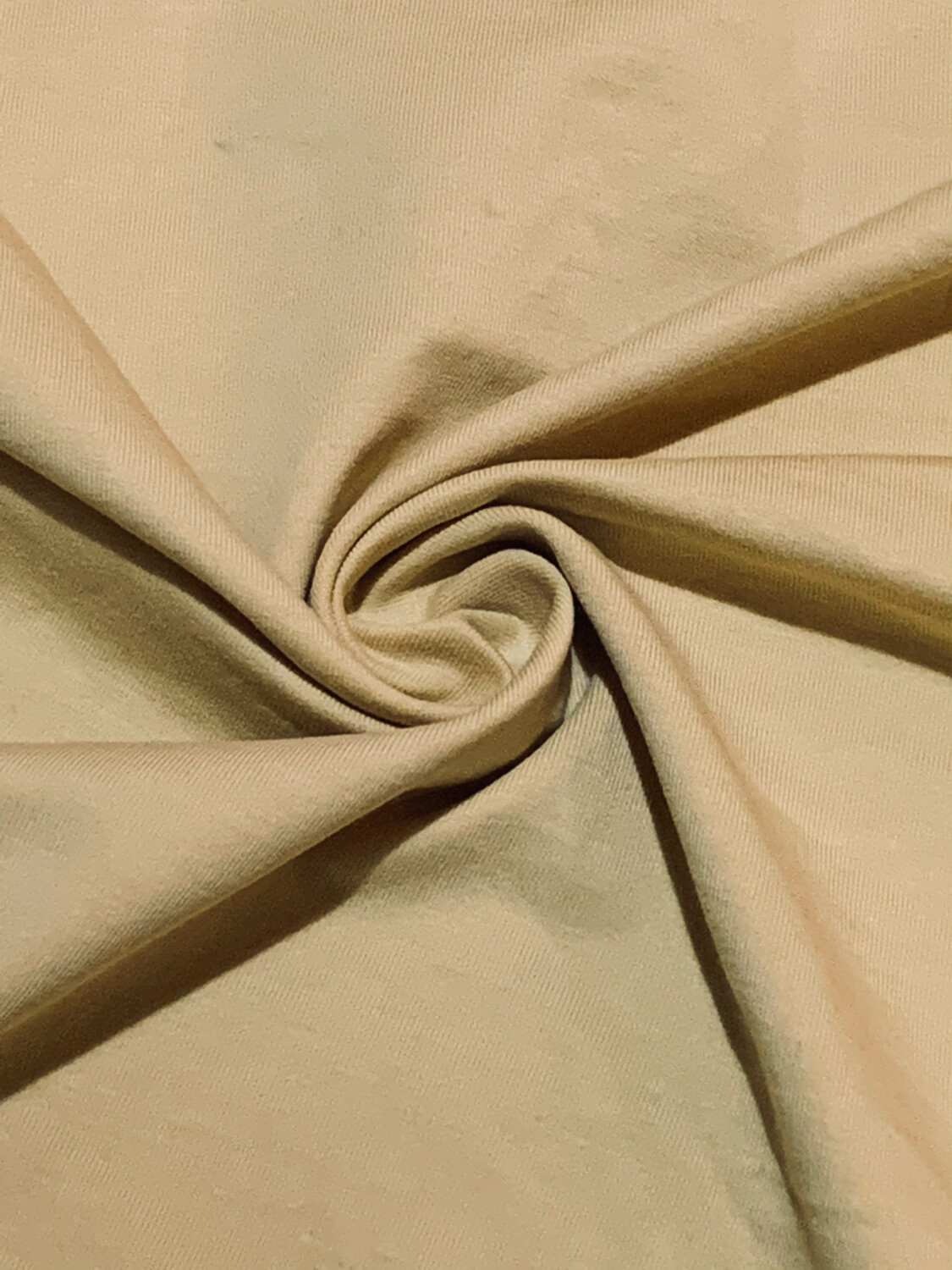 Dijon Mustard Yellow | Stretch French Terry Solids, 275gsm | 185cm Wide