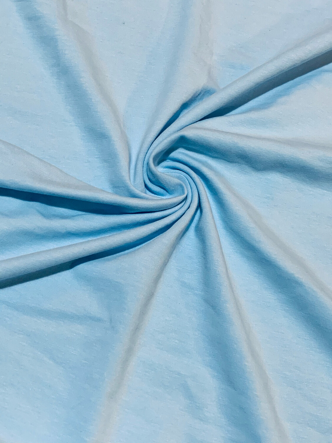 Baby Blue | Cotton Lycra Solid, 180gsm | 185cm Wide