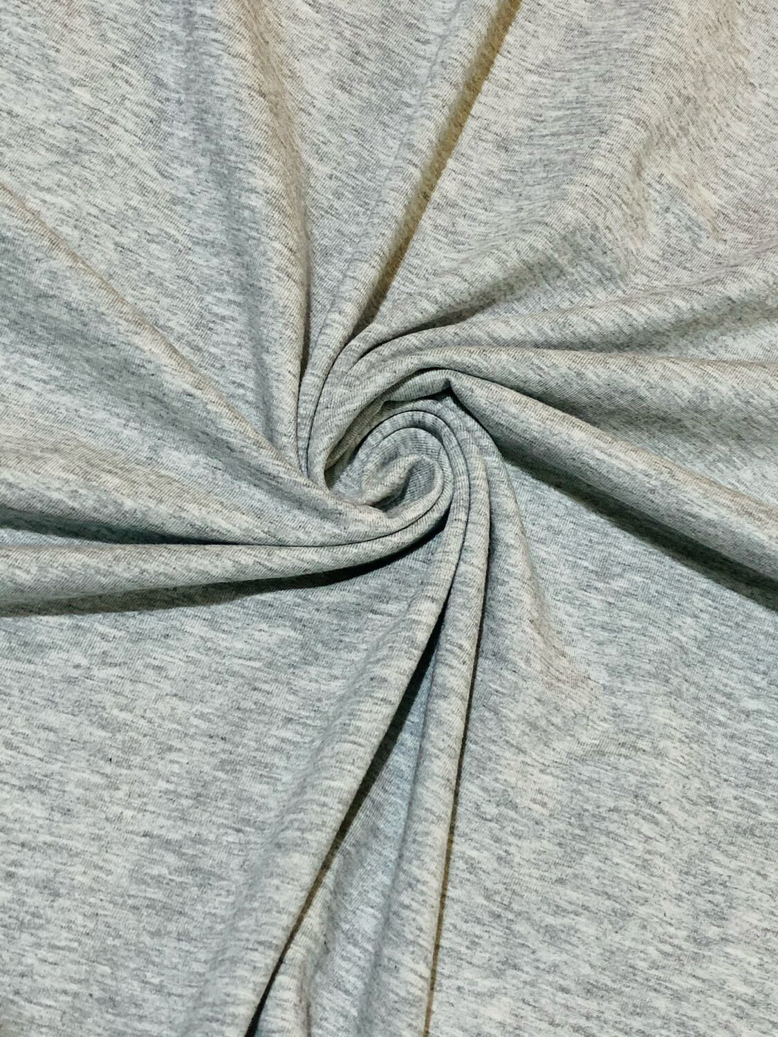 Marle Medium Grey | Cotton Lycra Solid, 180gsm | 180cm Wide