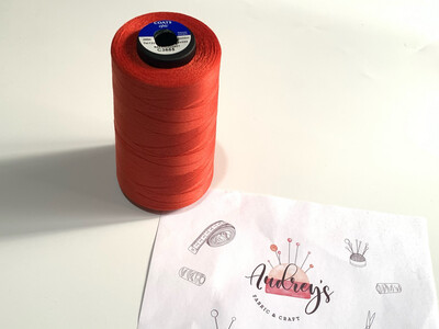 Coats Epic 120 Sewing Thread | C3885 (Red) | 5000m Spool