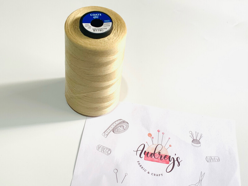 Coats Epic 120 Sewing Thread | BT75C (Taupe) | 5000m Spool