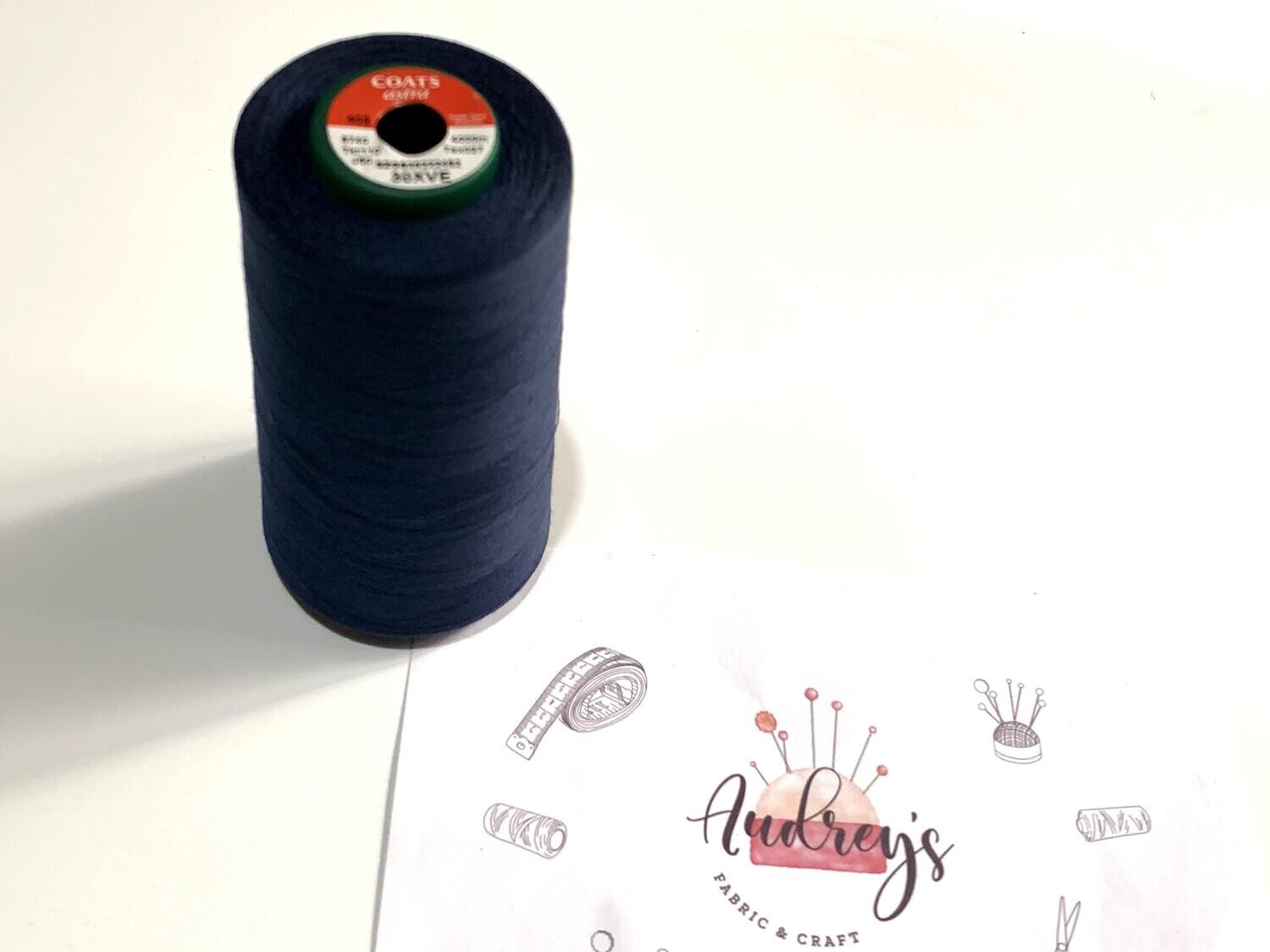 Coats Astra 110 Sewing Thread | 30XVE (Denim Navy) | 4000m Spool