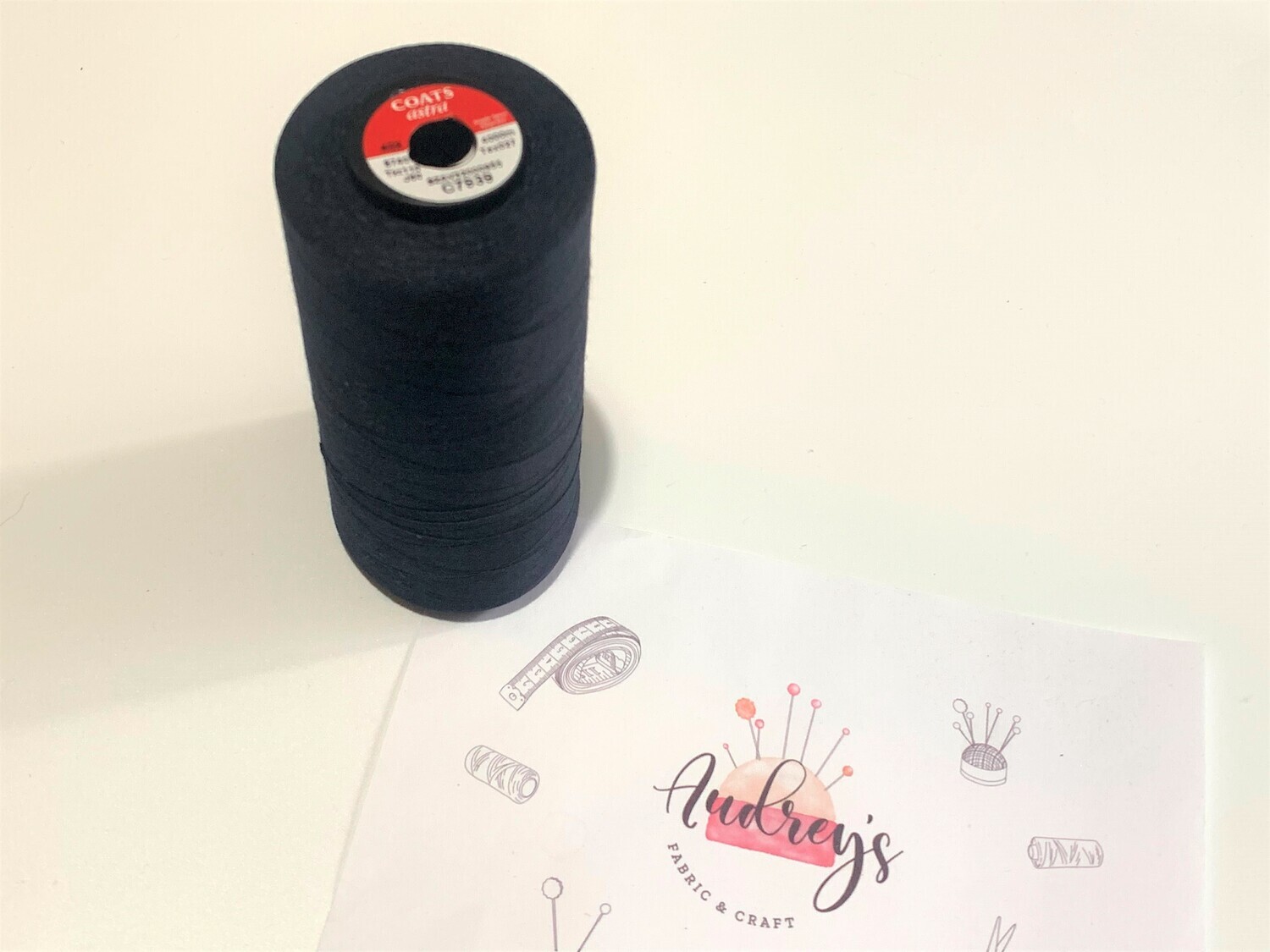 Coats Astra 110 Sewing Thread | C7939 (Dark Navy) | 4000m Spool