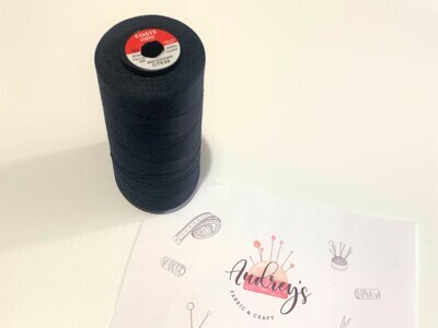 Coats Astra 110 Sewing Thread | C7939 (Dark Navy) | 4000m Spool