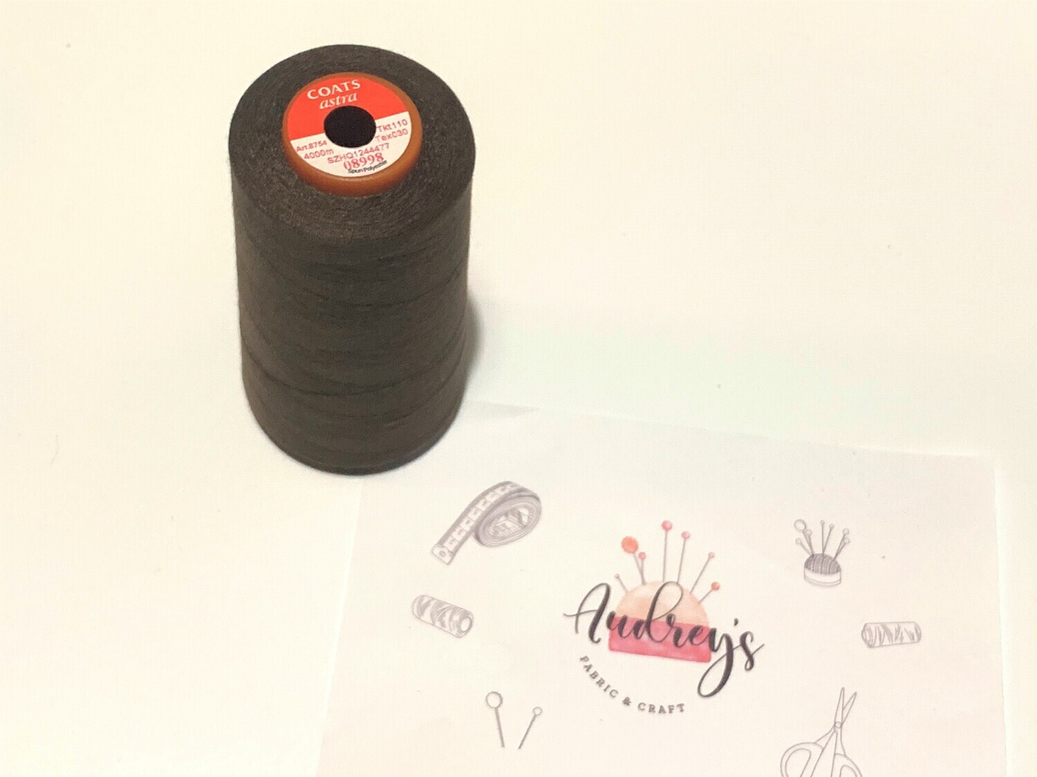 Coats Astra 110 Sewing Thread | 08998 (Brown) | 4000m Spool