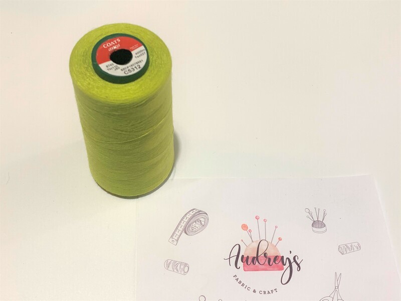 Coats Astra 110 Sewing Thread | C5312 (Grass) | 4000m Spool