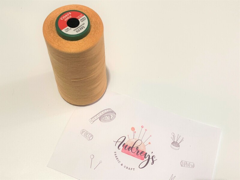 Coats Astra 110 Sewing Thread | 02395 (Sun Glow Orange) | 4000m Spool