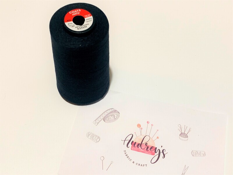 Coats Astra 110 Sewing Thread | 033VH (Very Dark Navy) | 4000m Spool