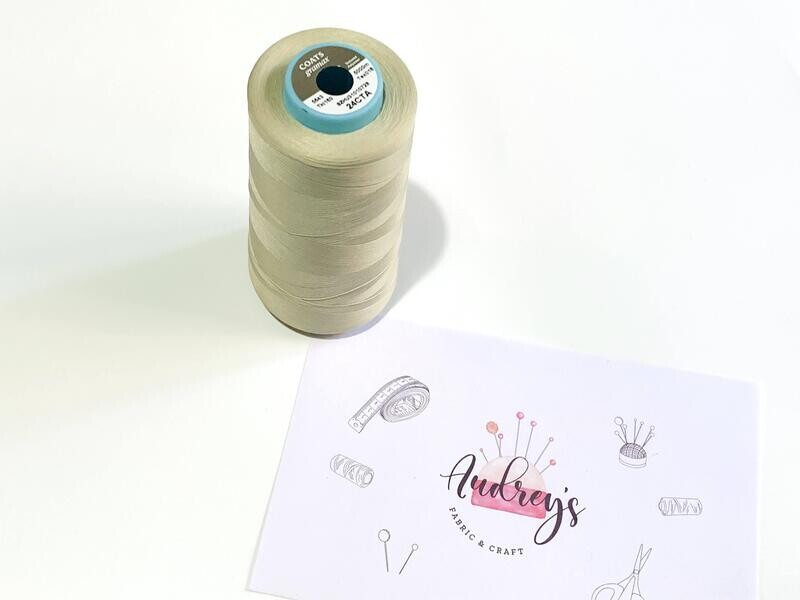 Coats Gramax 160 Overlocker Thread | 24CTA (Taupe) | 5000m Spool