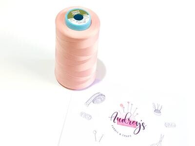 Coats Gramax 160 Overlocker Thread | 17CTA (Baby Pink) | 5000m Spool