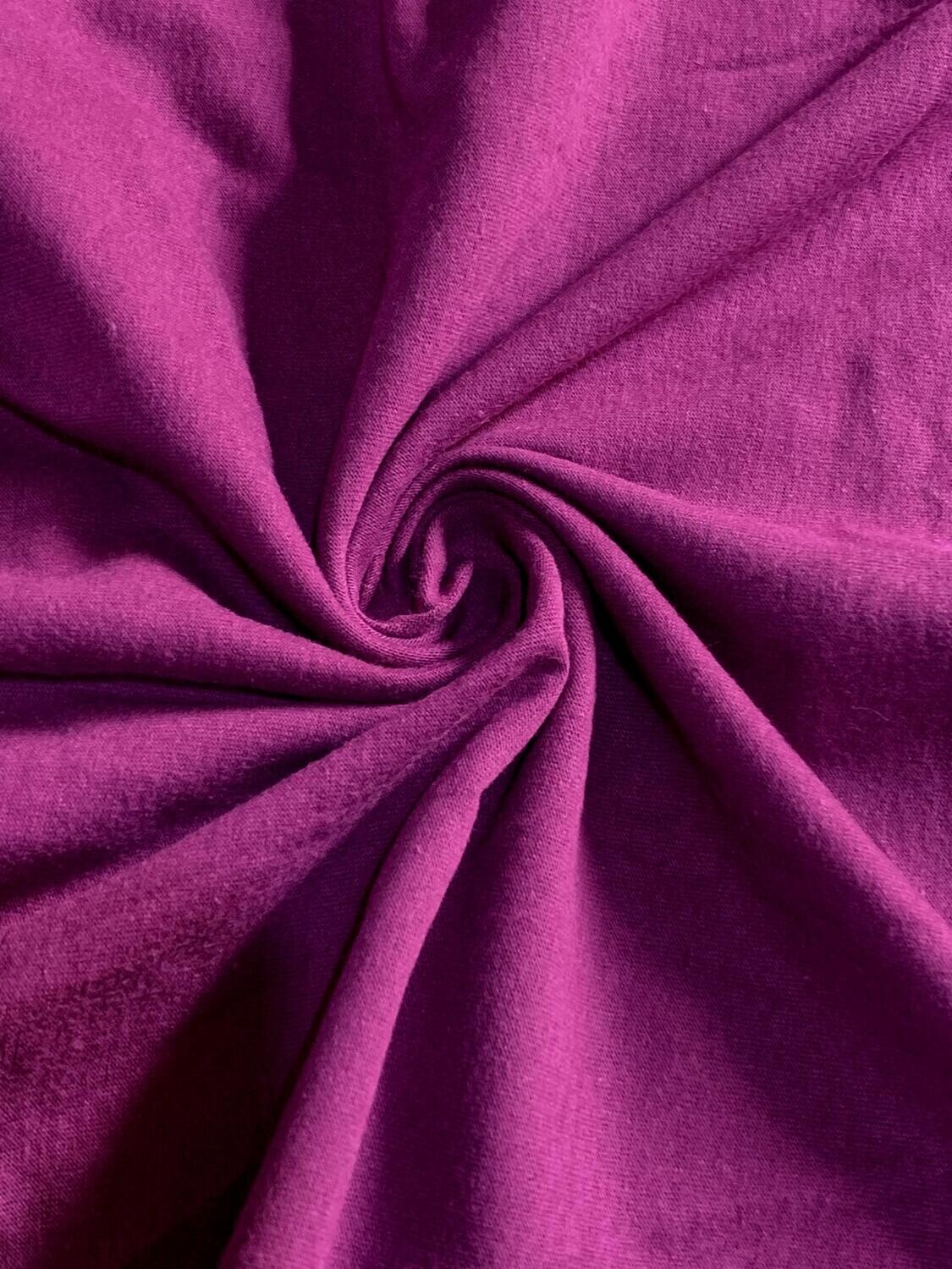 Mauve | Cotton Jersey Solid, 140gsm | 190cm Wide - 0.6m Piece