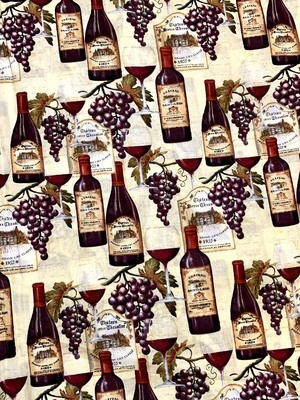 Vineyard Wine | Quilting Cotton | 112cm wide