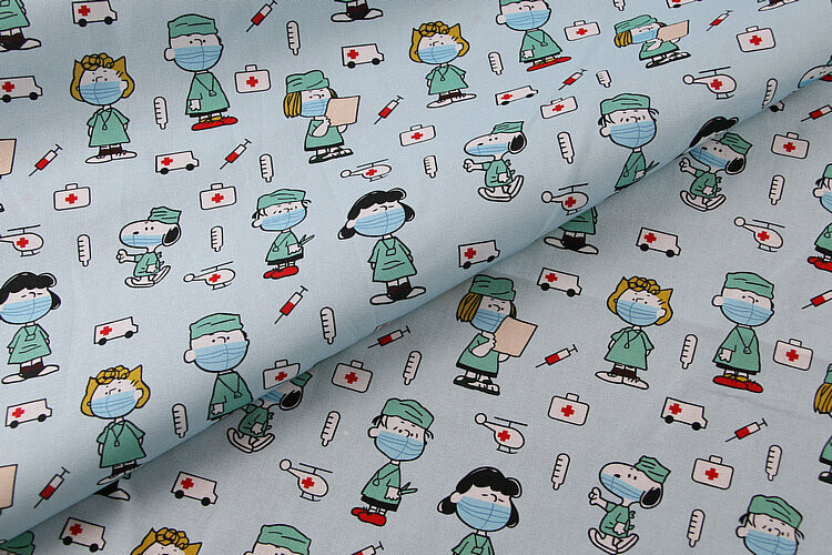 Dr Snoopy | PRE-ORDER Cotton Woven | 142cm wide