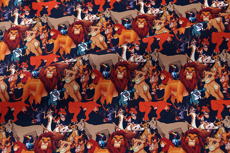 The Lion King, Stacked | PRE-ORDER Cotton Woven | 142cm wide