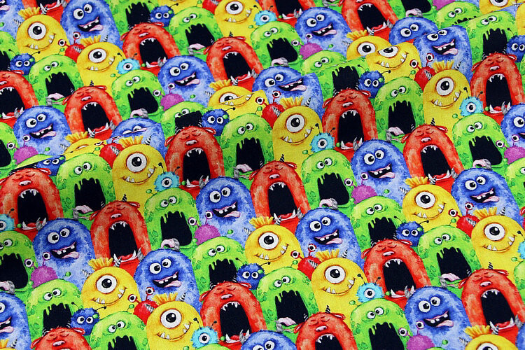 Monster Inc | PRE-ORDER Cotton Woven | 142cm wide