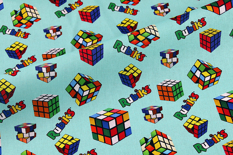 Rubicks Cube | PRE-ORDER Cotton Woven | 142cm wide
