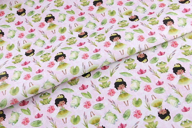 The Princess & The Frog | PRE-ORDER Cotton Woven | 142cm wide