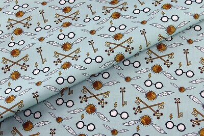 Harry Potter, Quidditch | PRE-ORDER Cotton Woven | 142cm wide