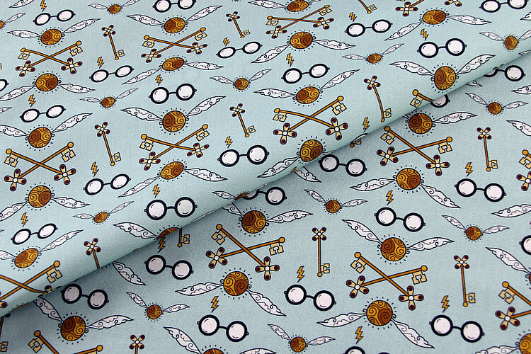 Harry Potter, Quidditch | PRE-ORDER Cotton Woven | 142cm wide