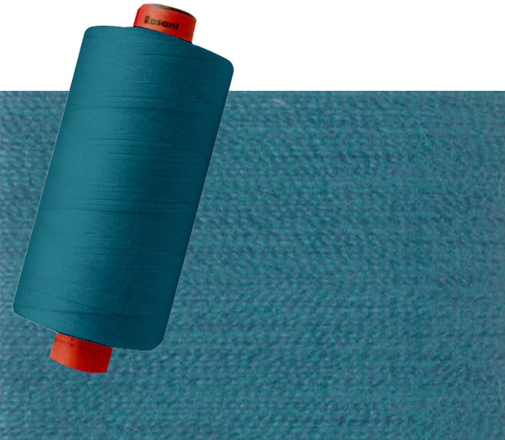 1614, Dark Teal | Rasant Polyester Cotton Thread 120/40 | 1000m