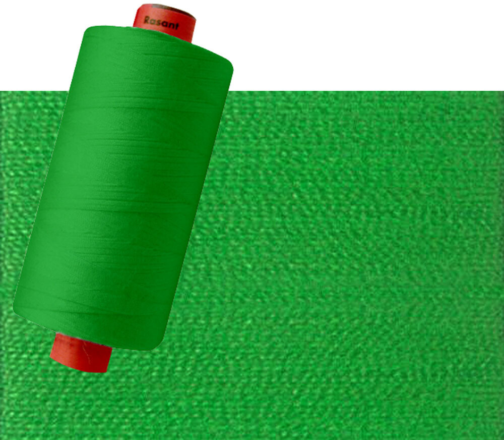 1099, Bright Kelly Green | Rasant Polyester Cotton Thread 120/40 | 1000m