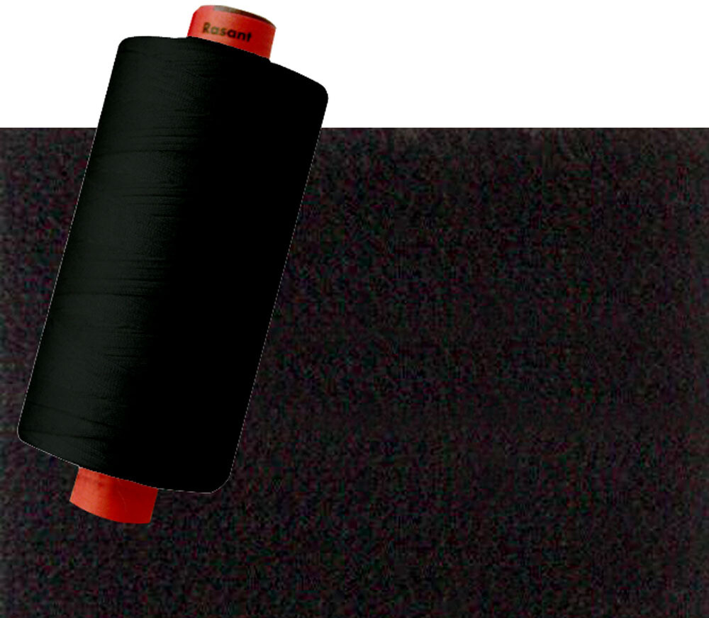 4000, Black | Rasant Polyester Cotton Thread 120/40 | 1000m